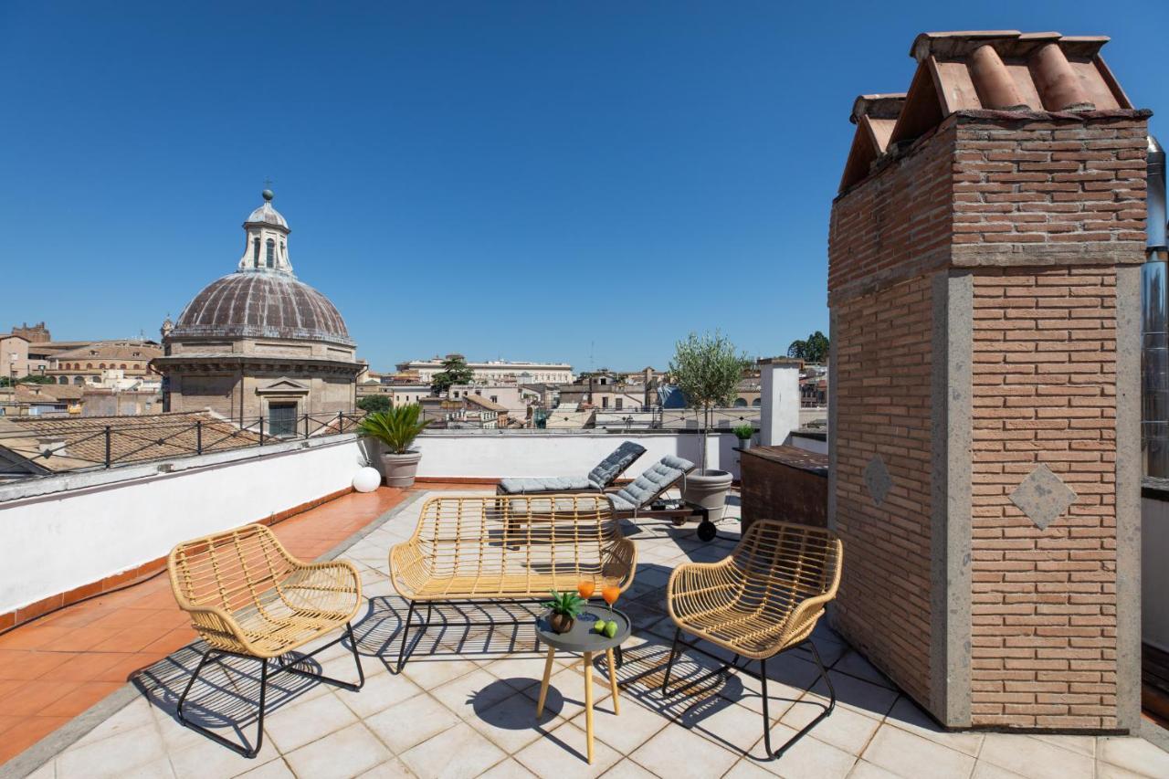 Iflat Monti Penthouse Panoramic View Appartement Rome Buitenkant foto