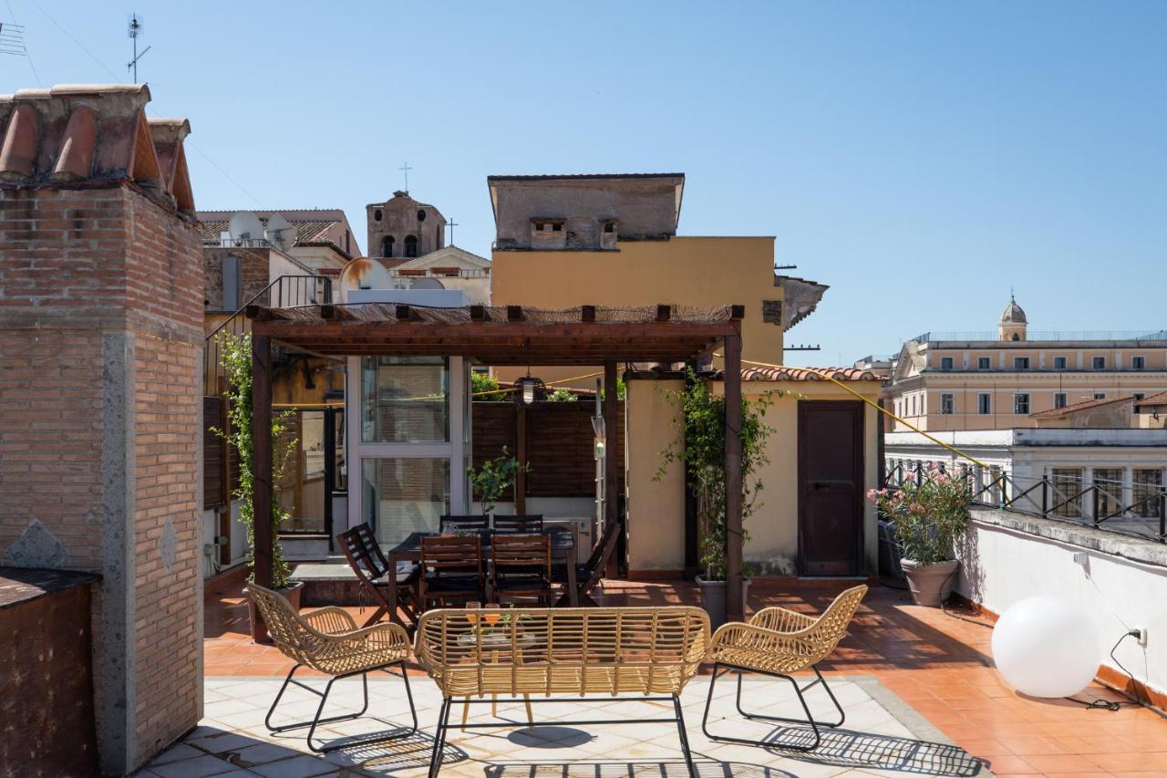 Iflat Monti Penthouse Panoramic View Appartement Rome Buitenkant foto
