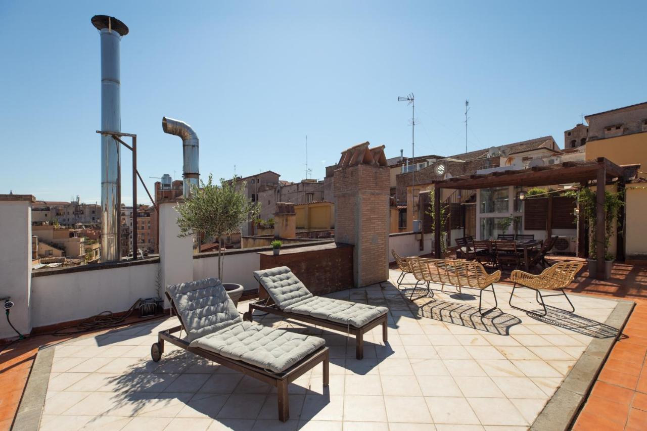 Iflat Monti Penthouse Panoramic View Appartement Rome Buitenkant foto