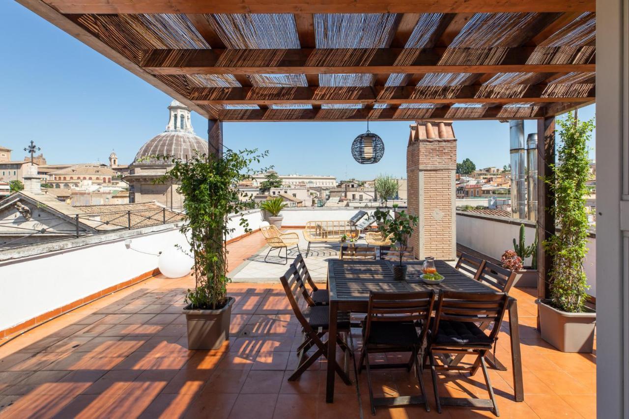 Iflat Monti Penthouse Panoramic View Appartement Rome Buitenkant foto