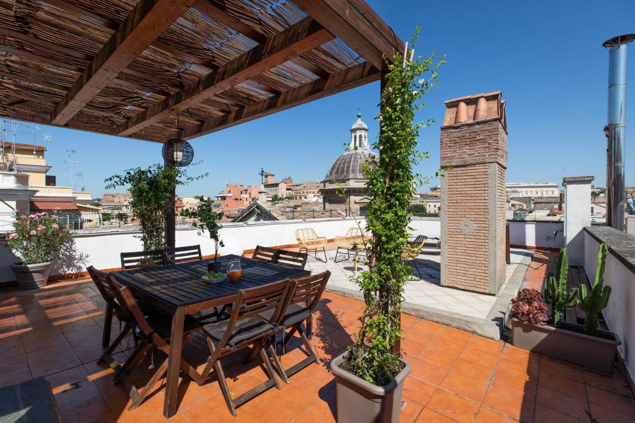 Iflat Monti Penthouse Panoramic View Appartement Rome Buitenkant foto